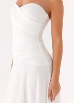 Ruben Maxi Dress - White - 图片 5