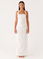 Rumour Has it Maxi Dress - White - 图片 2