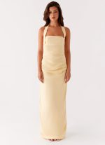 Rumour Has it Maxi Dress - Yellow - 图片 2