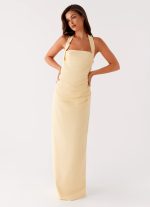 Rumour Has it Maxi Dress - Yellow - 图片 6