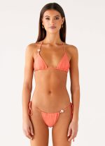 Ryland Bead Bikini Top - Coral - 图片 5