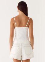 Samah Top - White - 图片 4