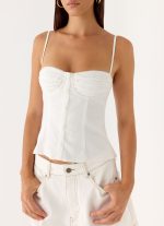 Samah Top - White - 图片 5