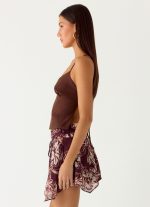 Sangria Top - Chocolate - 图片 3