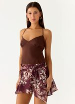 Sangria Top - Chocolate - 图片 5