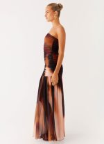 Savaya Maxi Dress - Black Gradient - 图片 2