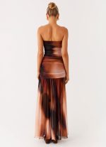 Savaya Maxi Dress - Black Gradient - 图片 3