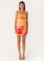 Saya Tie Top - Orange - 图片 4