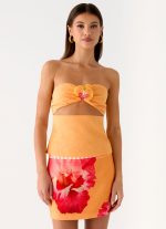 Saya Tie Top - Orange - 图片 5