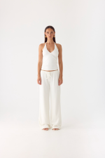Henry Halter Top - Ivory - 图片 7