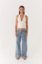 Amiera Halter Top - Desert Stripe - 图片 7