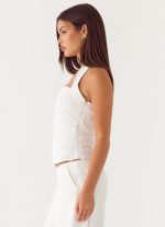 Seethal Halter Top - White - 图片 6