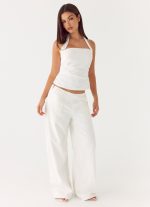 Seethal Halter Top - White - 图片 10