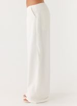 Seethal Low Rise Pants - White - 图片 4