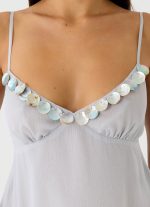 Selina Cami Top - Misty Blue - 图片 5