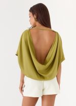 Serena Top - Fern Green - 图片 3