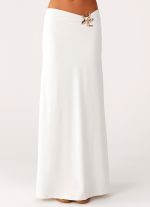 Shoreline Glow Maxi Skirt - Off White - 图片 2