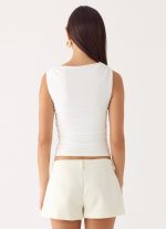 Short Notice Top - White - 图片 4