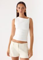 Short Notice Top - White - 图片 5