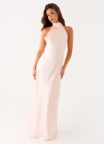 Siani Backless Maxi Dress - Pink - 图片 3