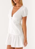 Simply Yours Mini Dress - White - 图片 6