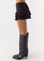 Skyler Mini Skort - Black - 图片 2