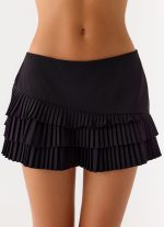 Skyler Mini Skort - Black - 图片 4