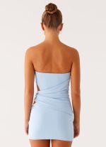 So Iconic Mini Dress - Blue - 图片 3