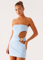 So Iconic Mini Dress - Blue - 图片 4