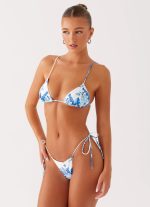 Soffa Bikini Bottoms - Blue Floral Print - 图片 6