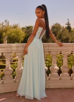 Solaire Strapless Corset Top - Pistachio - 图片 4