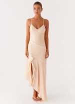 Solana Maxi Dress - Peach - 图片 2