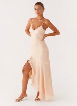 Solana Maxi Dress - Peach - 图片 3