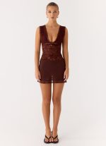Sommers Lace Top - Chocolate - 图片 3
