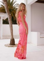 Sorella Maxi Dress - Tropical Pink Print - 图片 2