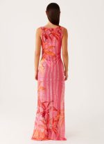 Sorella Maxi Dress - Tropical Pink Print - 图片 7