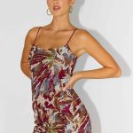 Soul Sound Sequin Mini Dress - Fuchsia Floral Beaded