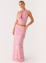 Soulful Low Rise Maxi Skirt - Vintage Floral - 图片 7