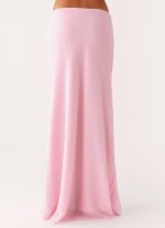 Star Girl Chiffon Maxi Skirt - Baby Pink - 图片 4
