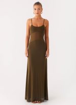 Starfall Maxi Dress - Khaki - 图片 2