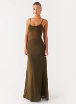 Starfall Maxi Dress - Khaki - 图片 5