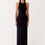 Starlight Nights Maxi Dress - Black