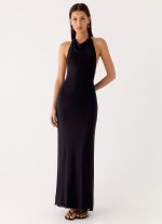 Starlight Nights Maxi Dress - Black - 图片 4