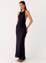 Starlight Nights Maxi Dress - Black - 图片 6