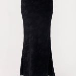 Starlit Maxi Skirt - Black