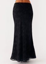 Starlit Maxi Skirt - Black - 图片 4