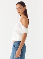 Stick Around Top - White - 图片 5