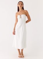 Sun Searching Midi Dress - White - 图片 4