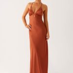 Sundowner Maxi Dress - Rust