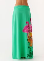 Blushing Bloom Maxi Skirt - Jungle Bloom - 图片 4